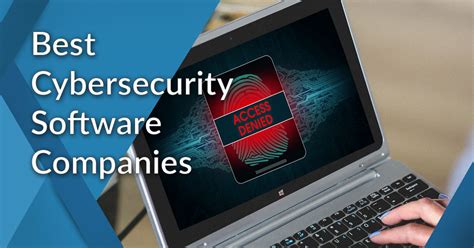 cyber security software companies
